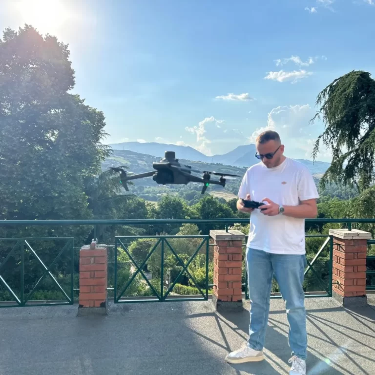 Strumentazione - rilievi con drone