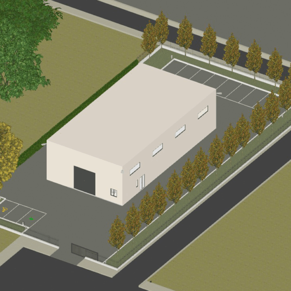 Rendering progetto di autodemolizione