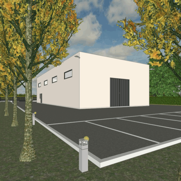 Rendering progetto di autodemolizione