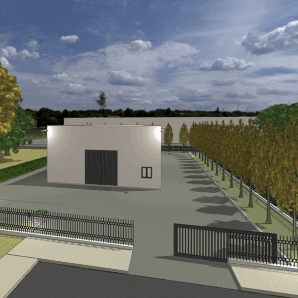 Rendering progetto di autodemolizione